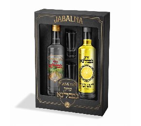 מארז ערק ג׳בלנא עם זוג כוסות